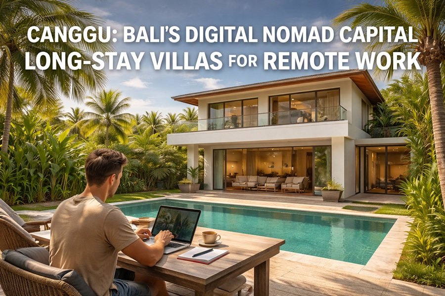 Canggu Digital Nomad Villas – Why Bali Villas Are Perfect for Long Stays