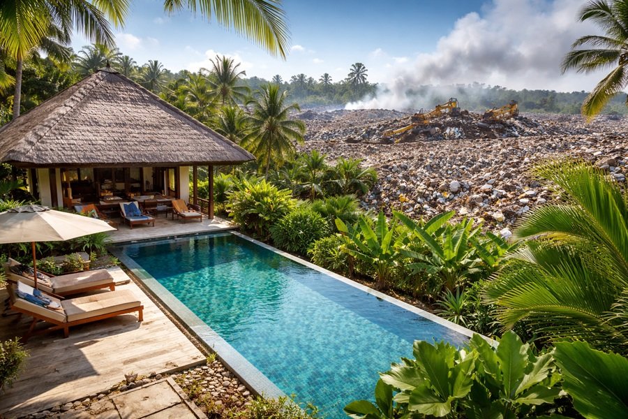 Budget Bali villas with swimming pool for rent