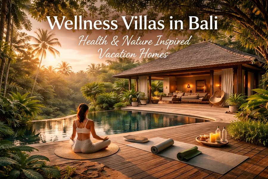Wellness Villas in Bali: Health & Nature Inspired Vacation Homes